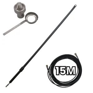 Антена окопна бліндажна для рацій Motorola з кабелем 15м та перехідником DP